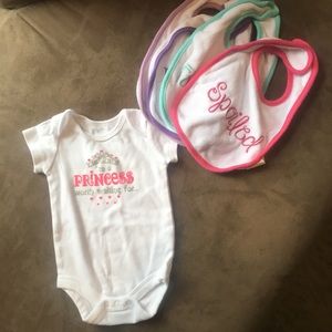 Onsie & Bib Set - NWOT